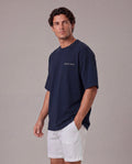 NAVY HORIZON T-SHIRT
